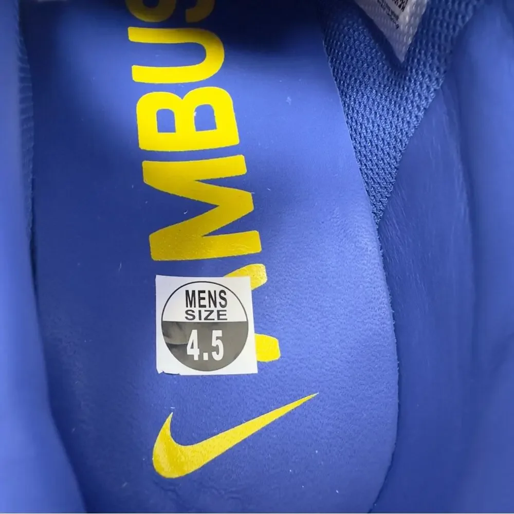 Nike Air Force 1 x AMBUSH Low Sneakers Women’s 6.5 Blue Yellow - Picture 8 of 8